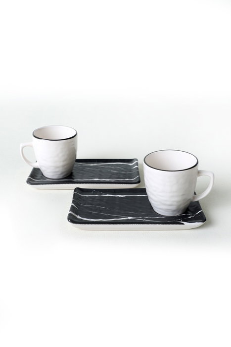 Hermia Juego de tazas de café Multicolor (4 piezas) Hermia Juego de tazas de café Multicolor (4 piezas)